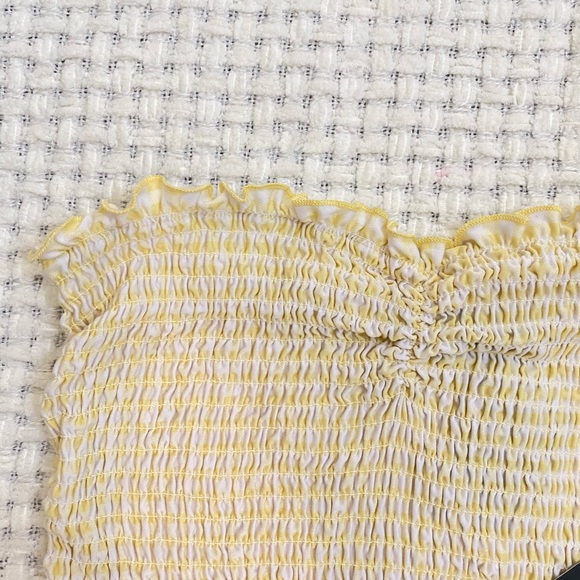 Yellow Tube Top - Picture 5 of 6